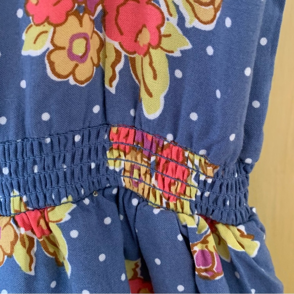 Matilda Jane 435 Top of the Class Rayon Sundress Polka Dot Floral layered skirt - Picture 4 of 7